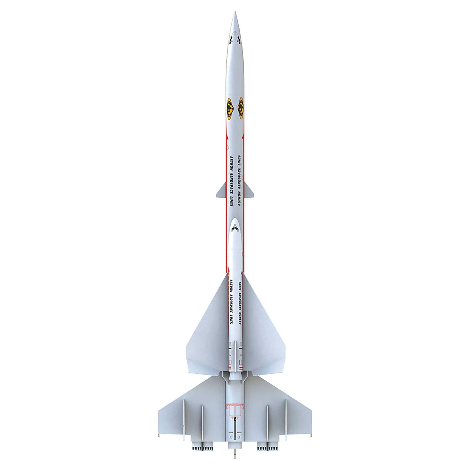 Estes Flying Model Rocket Kit Super Orbital Transport EST7314 7314 Expert Level