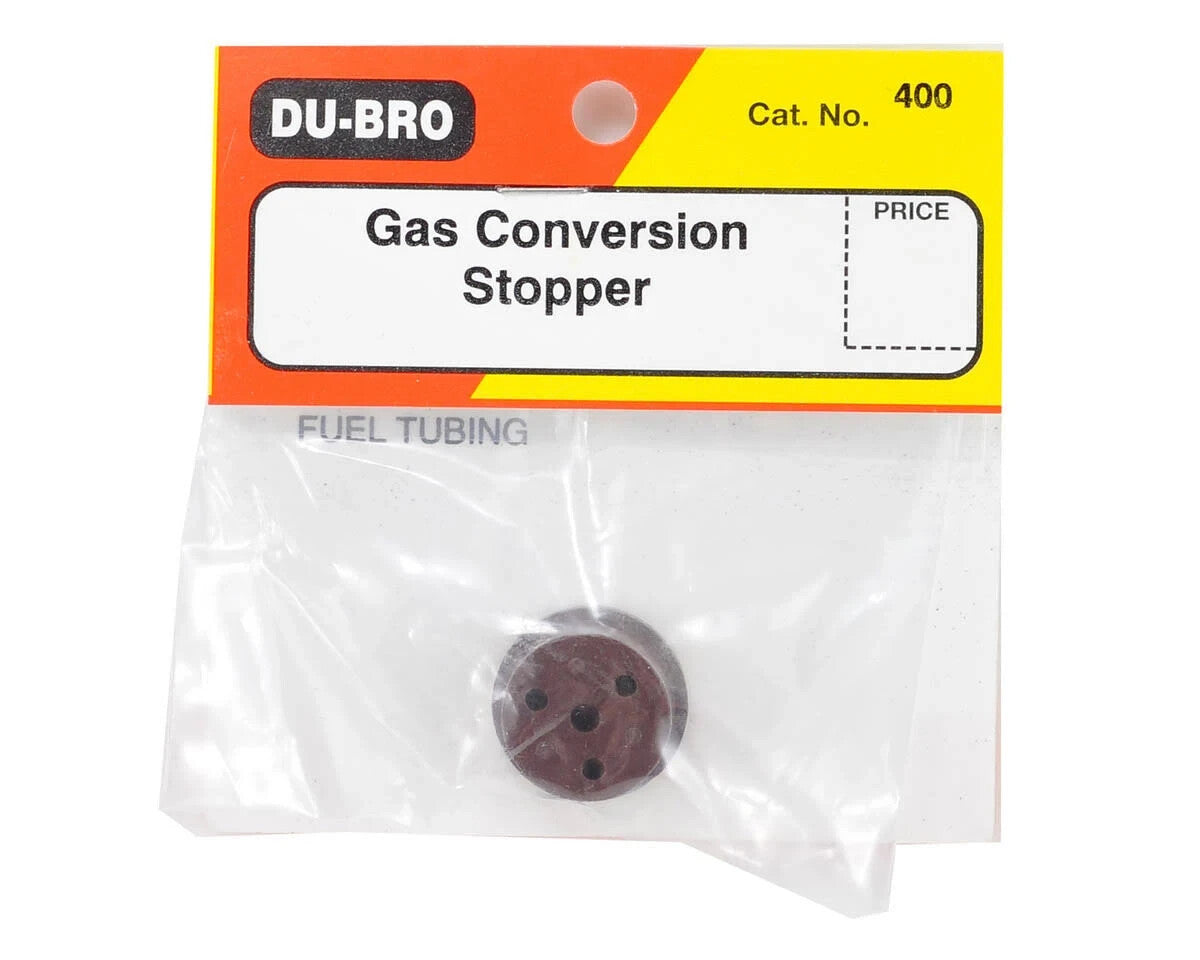 DuBro RC Remote Control Fuel Tank Conversion GAS Stopper (Brown) [DUB400] 400