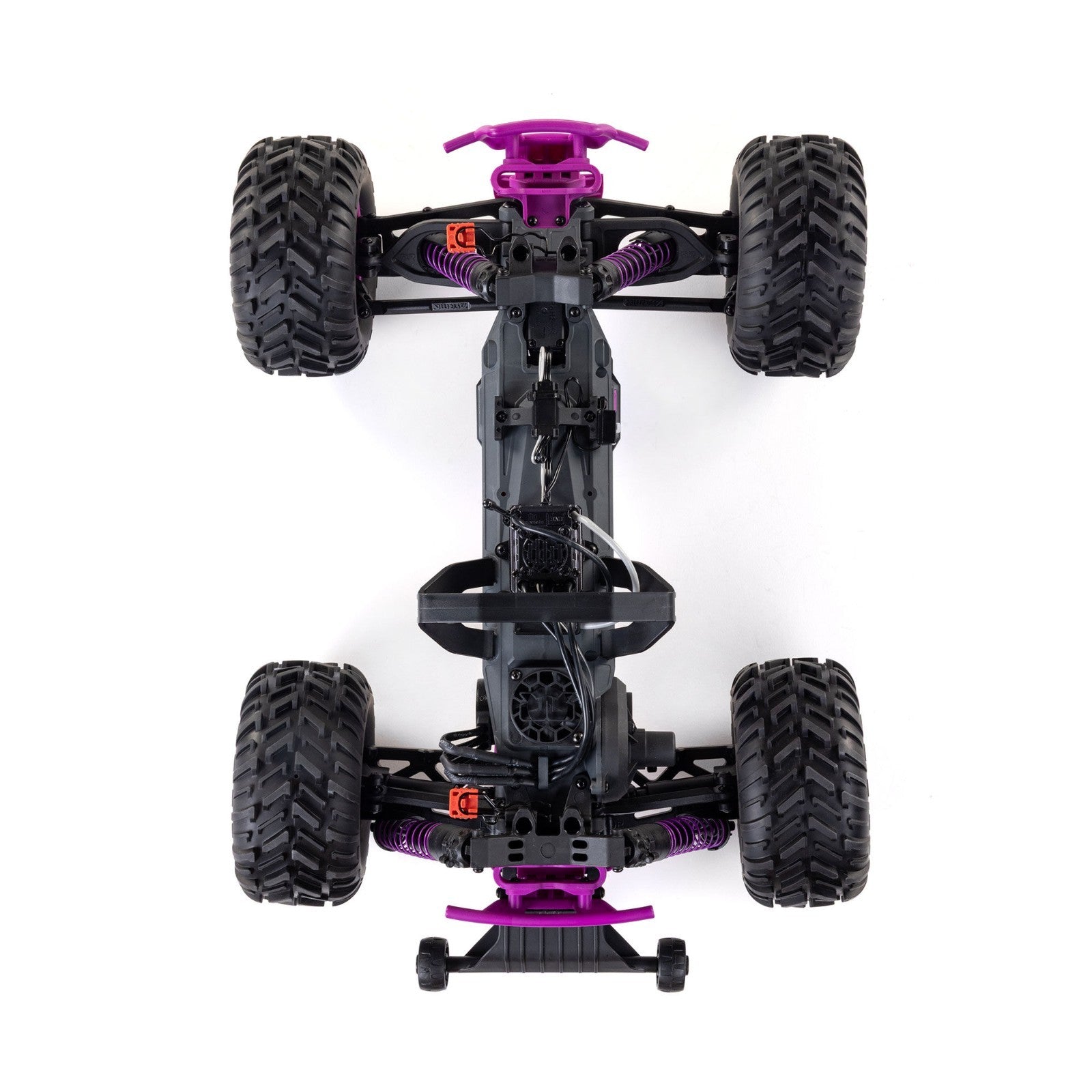 ARRMA 1/10 QUAKE 223S DSC 2WD RTR Brushless Monster Truck, Purple ARA3537T3