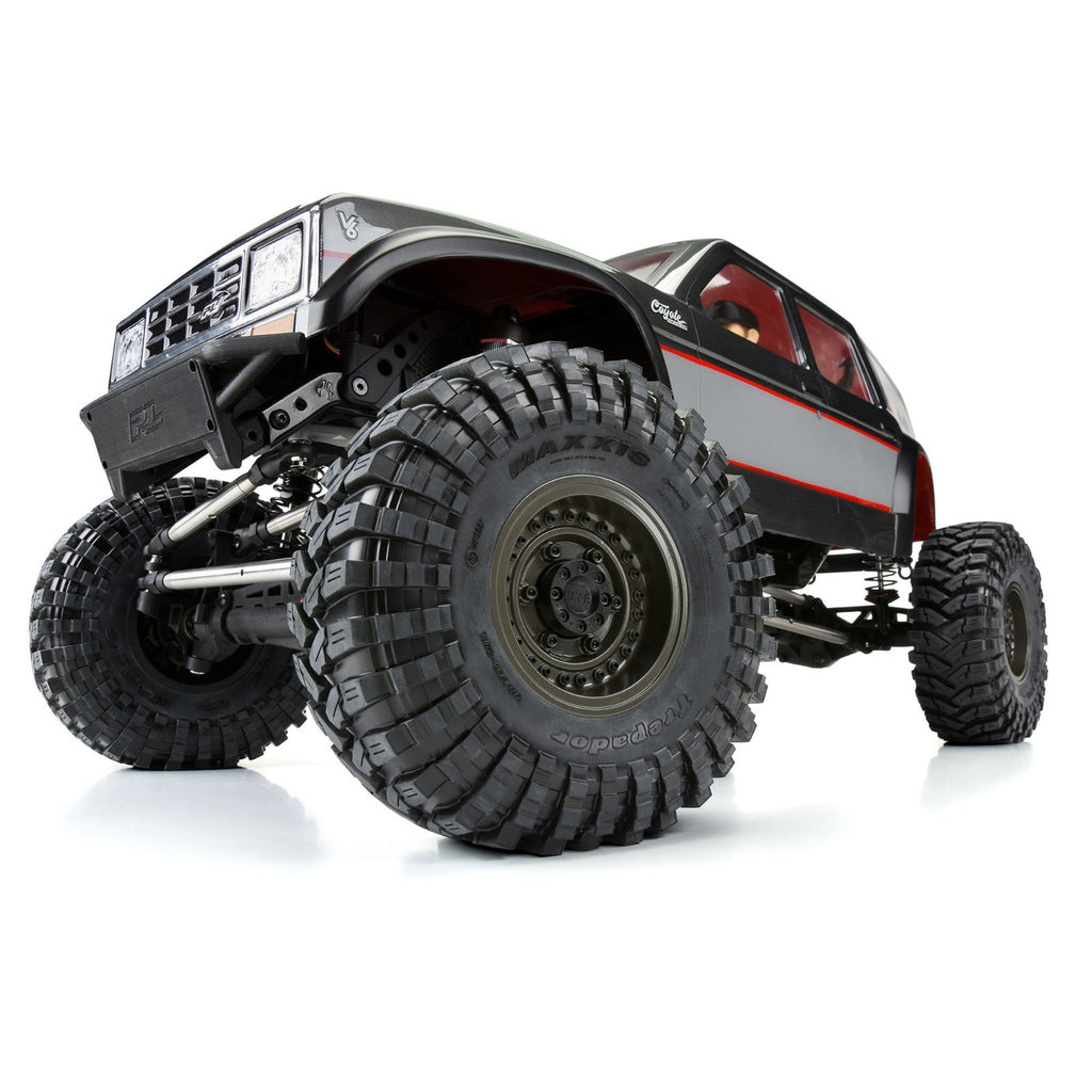 Pro-Line 2.9" Black Rhino Armory Aluminum SCX6 Wheels, Gunmetal (2) PRO282600