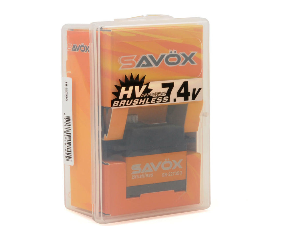 Savox SB-2273SG 2273 High Torque Brushless Steel Gear Digital Servo High Voltage
