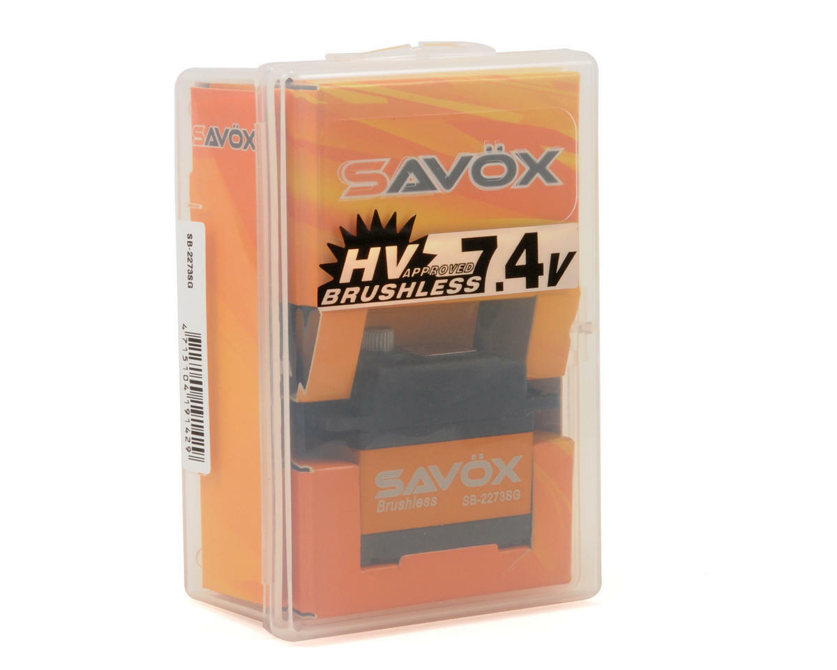 Savox SB-2273SG 2273 High Torque Brushless Steel Gear Digital Servo High Voltage