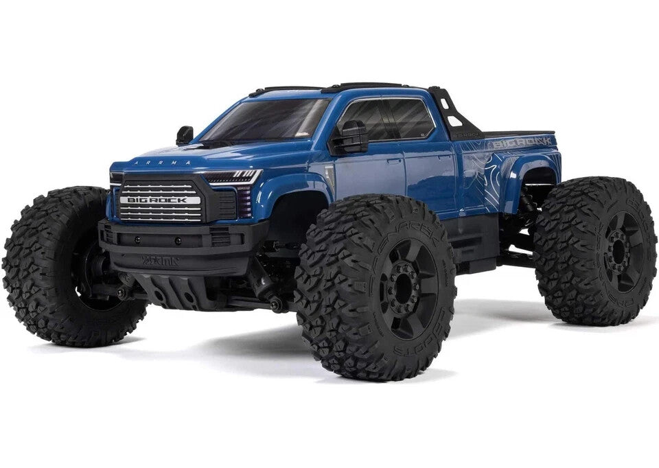 Arrma Big Rock 4X4 V4 223S DSC 1/10 RTR Brushless 4WD Monster Truck (Blue)