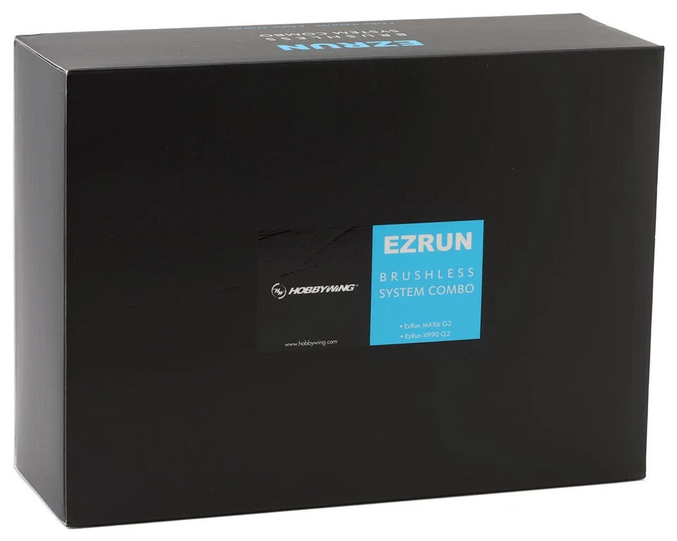 Hobbywing EZRun MAX6 G2 Sensored Brushless ESC & 1650kv Motor Combo HWA38010803