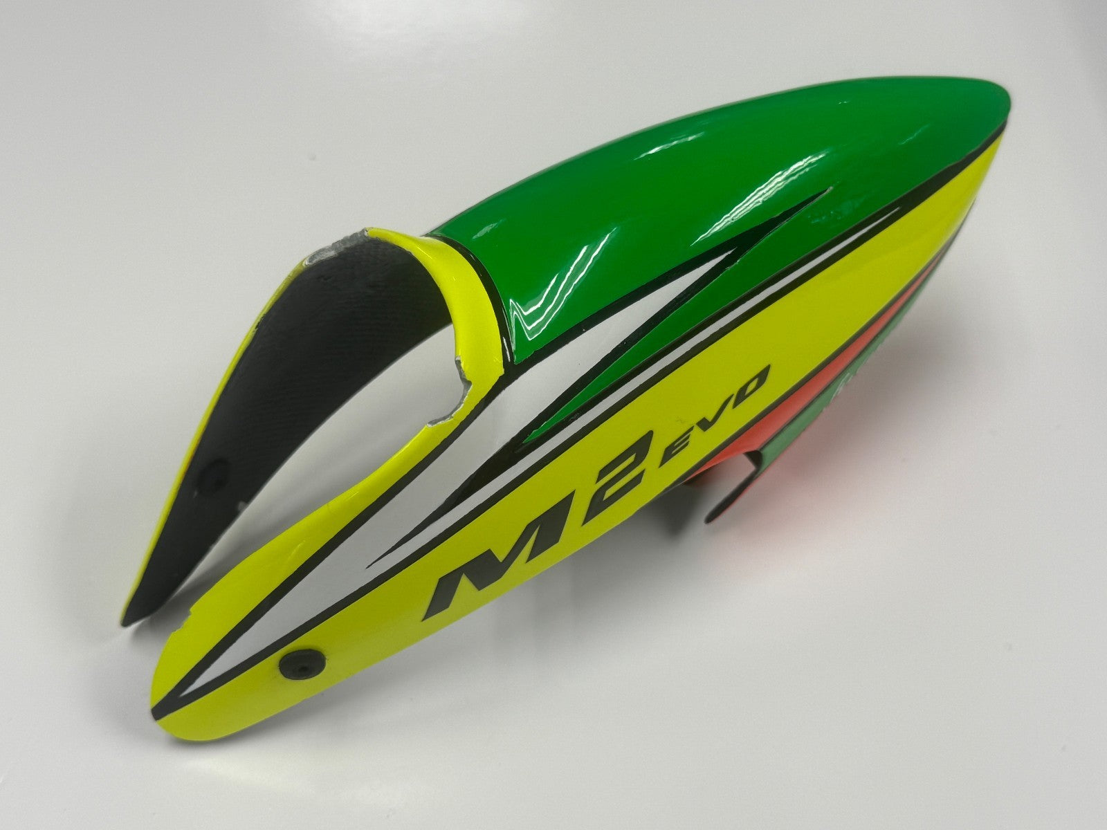 Nice Fusuno Fiberglass Canopy for OMPHobby M2 EVO Yellow Green