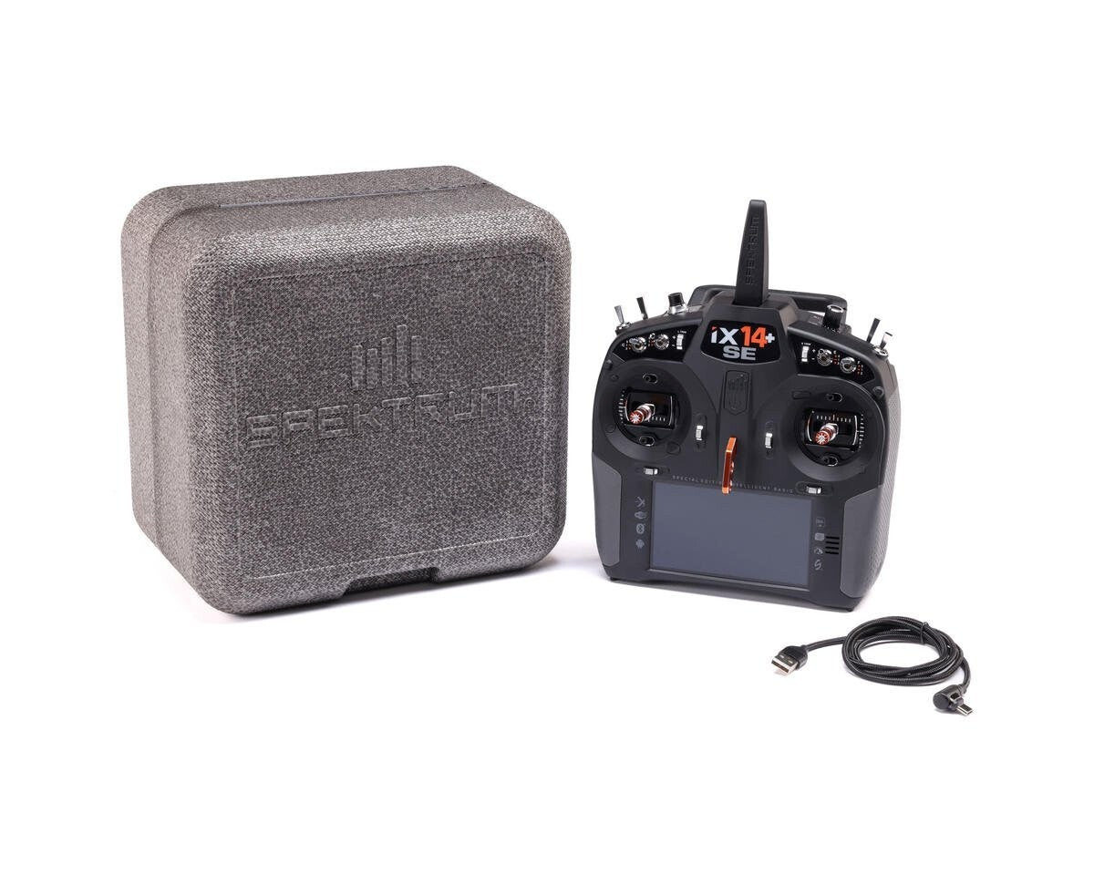 Spektrum RC iX14+ SE IX14SE 2.4GHz DSMX 20-Channel Transmitter SPMR14020