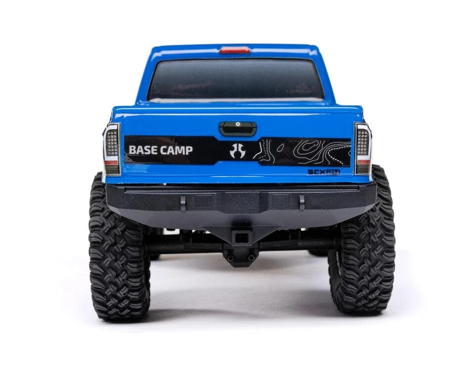 Axial SCX24 Base Camp 1/24 4WD RTR Scale Mini Rock Crawler Blue AXI-1219T2