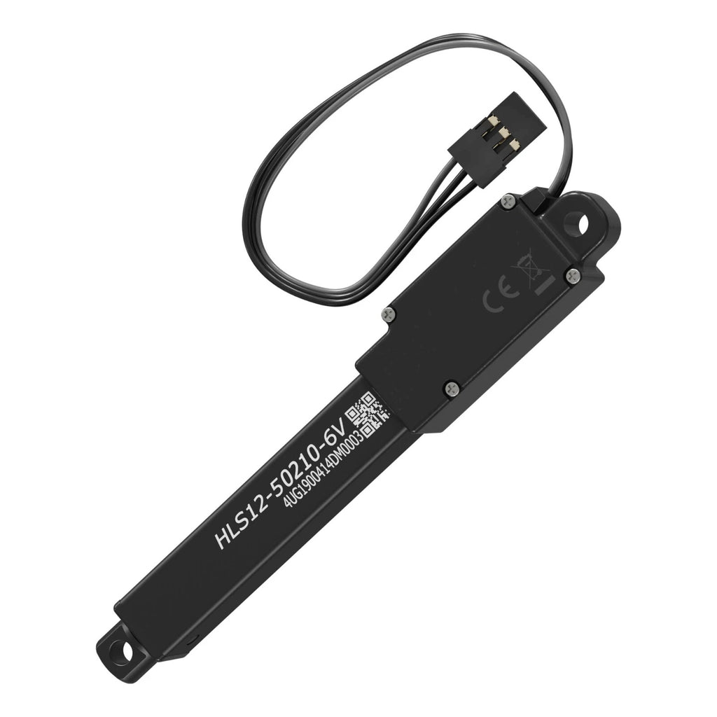 HLS12-50210-6V 50mm Stroke 210:1 Gear 5mm Lead Linear Servo