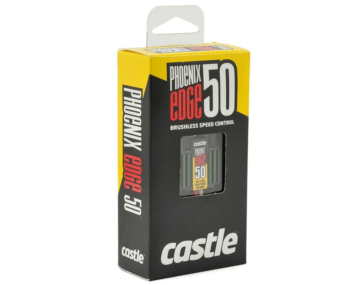 Castle Creations Creation Edge 50 AMP Brushless ESC Speed Control 5 Amp BEC
