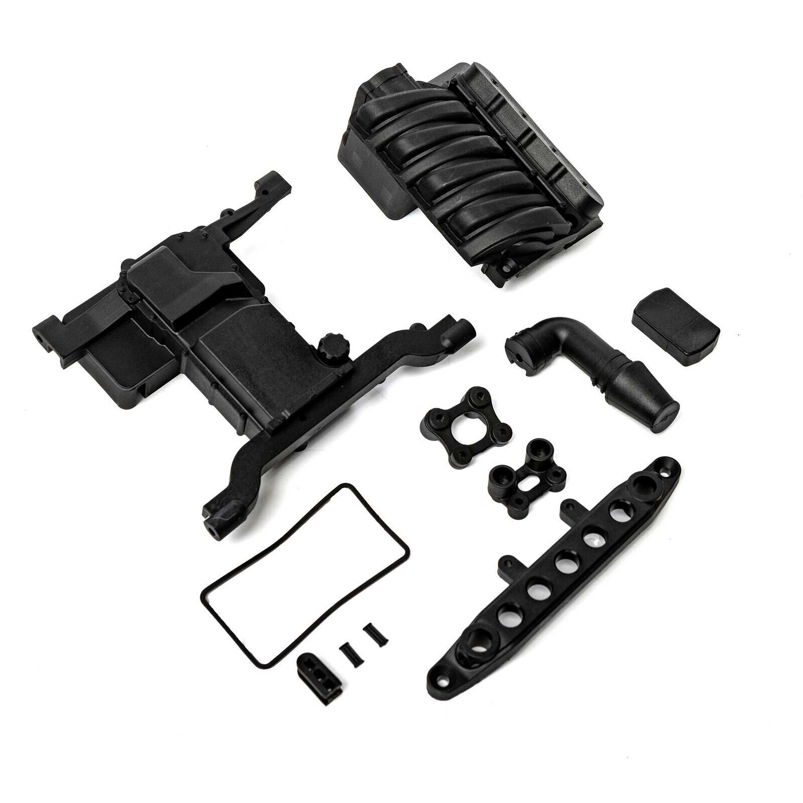 Axial SCX6 Jeep / Honcho Front Servo Mount / Engine Cover / Seals AXI251005