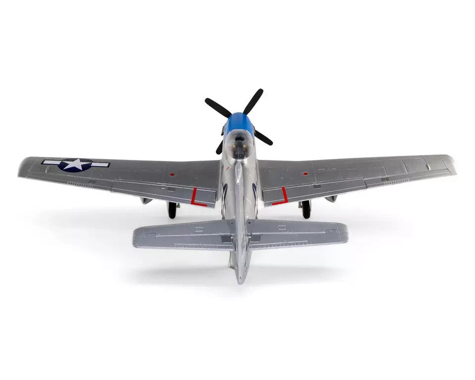 E-flite P-51D P51 Mustang BNF Bind in Fly Electric RC Remote Control Airplane