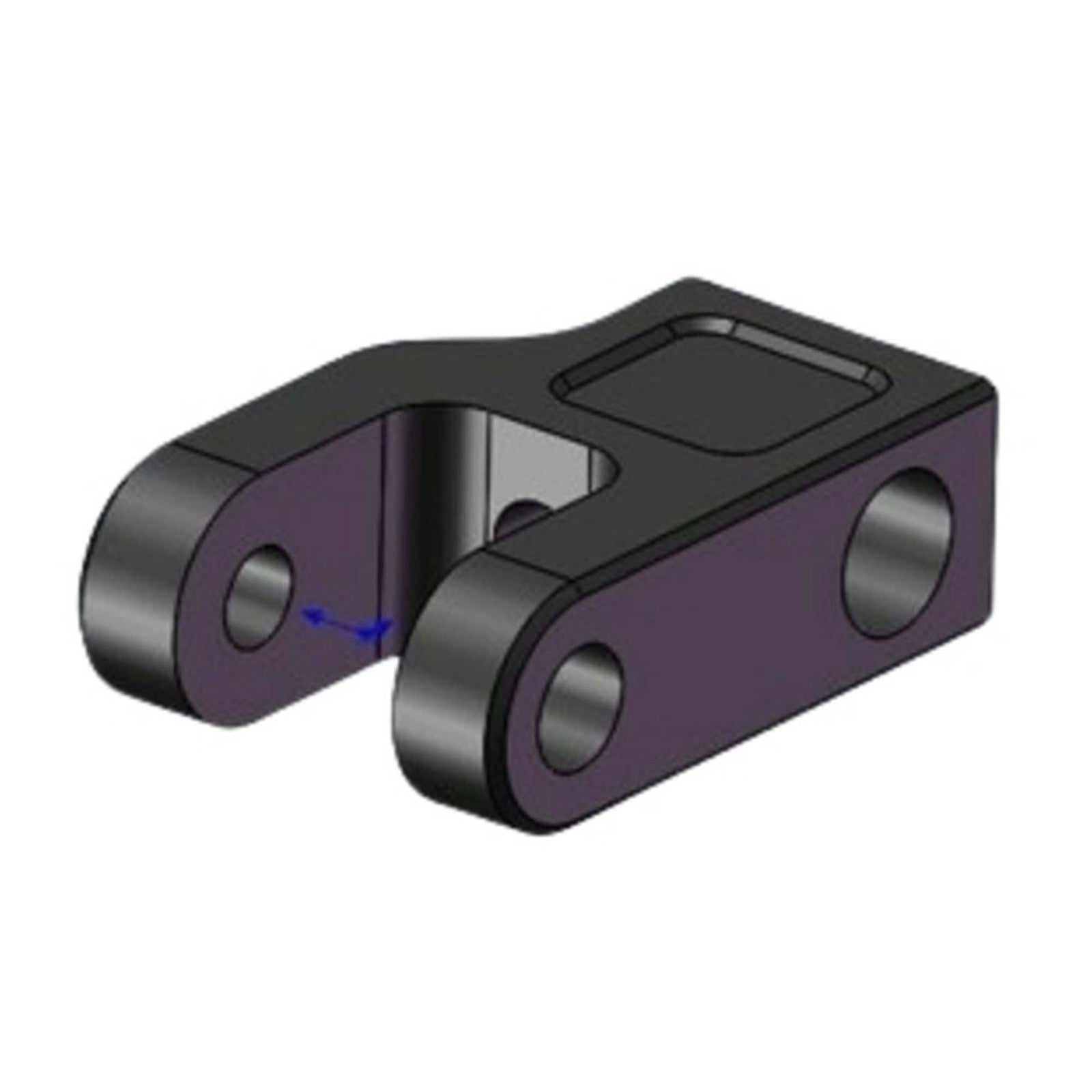 HOT RACING MMJ311RM01 Aluminum Roll bar pivot Mount Losi Mini LMT