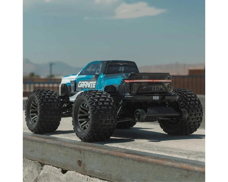 Arrma Granite 4x4 V4 223S DSC 1/10 RTR Brushless 4WD Monster Truck (Blue)