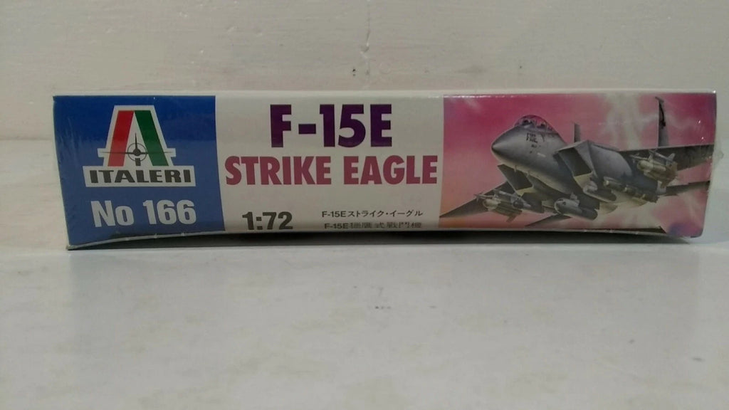 1994 Italeri F-15 E Strike Eagle Fighter Aircraft 1:72 Scale Model Kit # 166