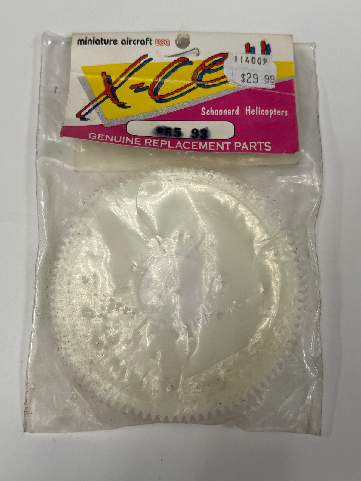 Miniature Aircraft Xcell X-Cell 0865-93 865 93 93T Machined Main Gear