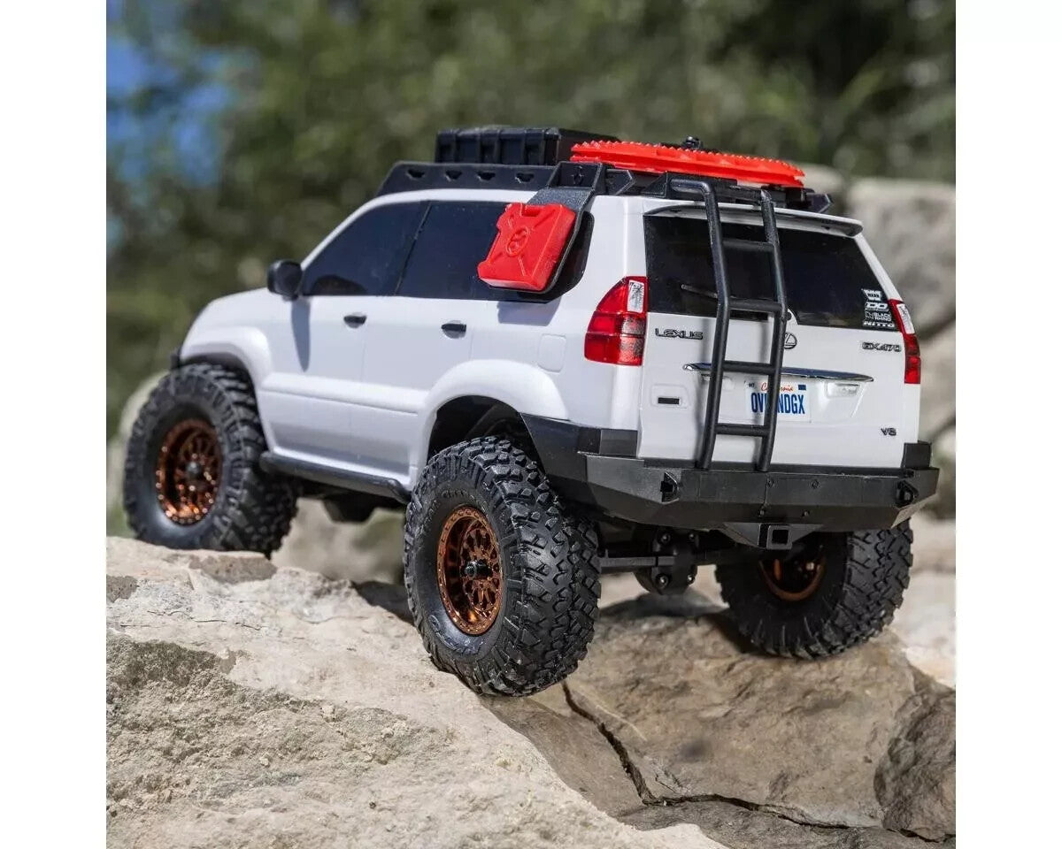 Axial SCX24 Lexus GX 470 1/24 4WD RTR Scale Mini Crawler White AXI1532T1