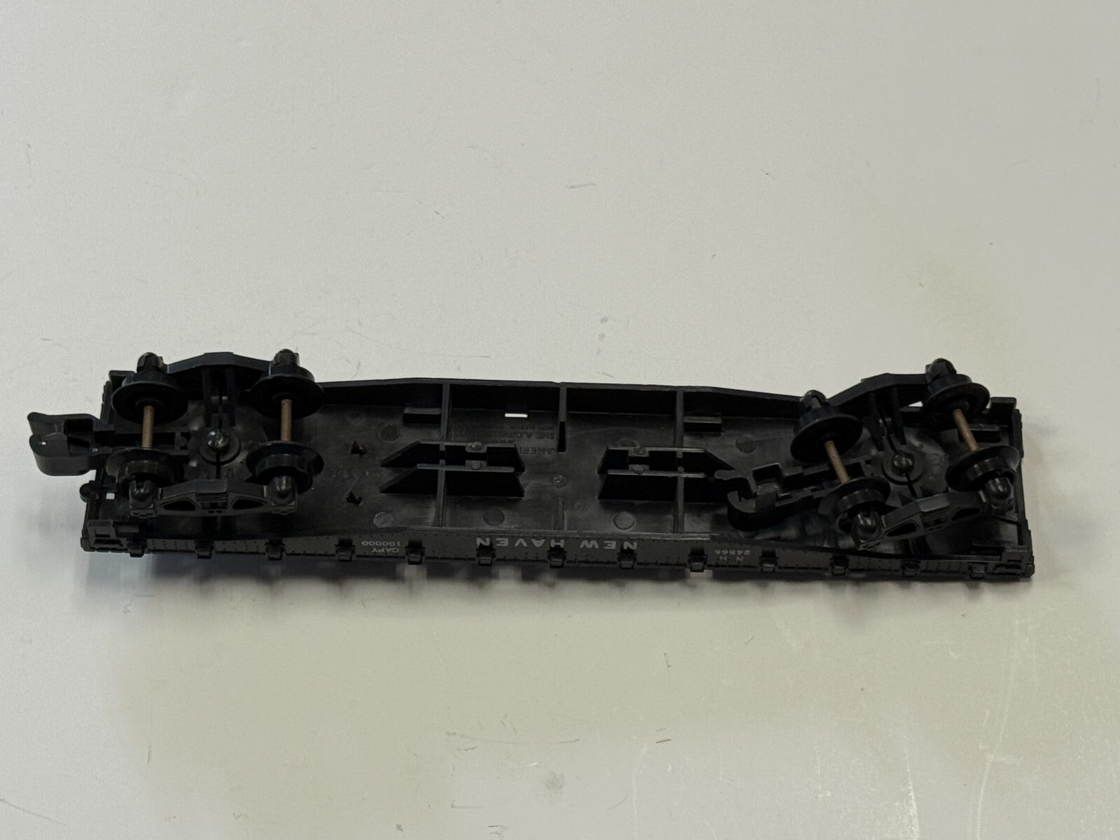 American Flyer " PIKEMASTER" 24566 NEW HAVEN AUTO TRANSPORT Blue COMPLETE, EX!