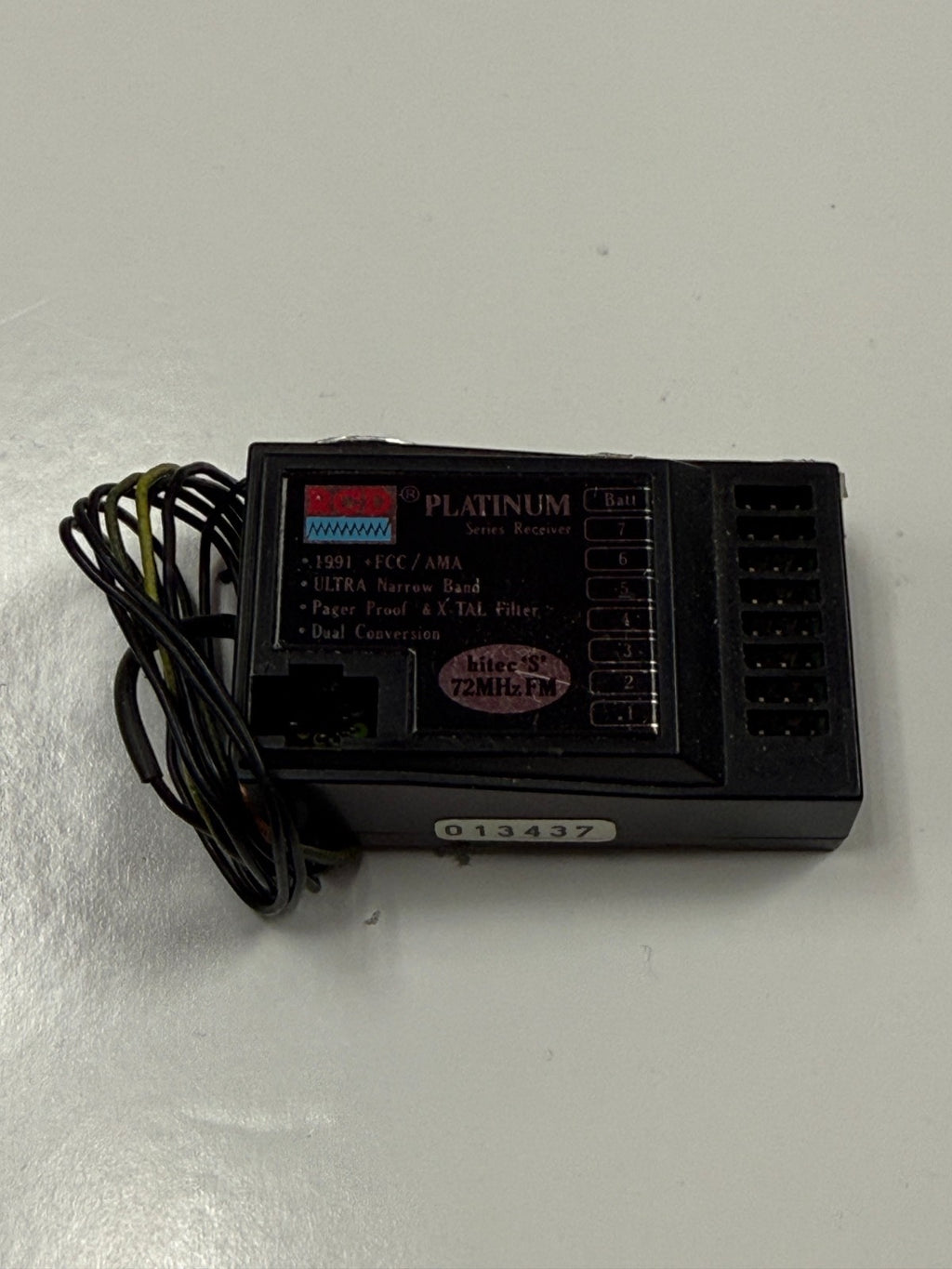 Hitec RCD3200 Negative Shift 72mhz RC Airplane Receiver : Futaba Hitec