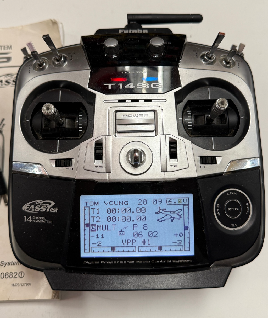 Excellent Futaba 14SG RC Remote Control Model Airplane 2.4ghz Transmitter
