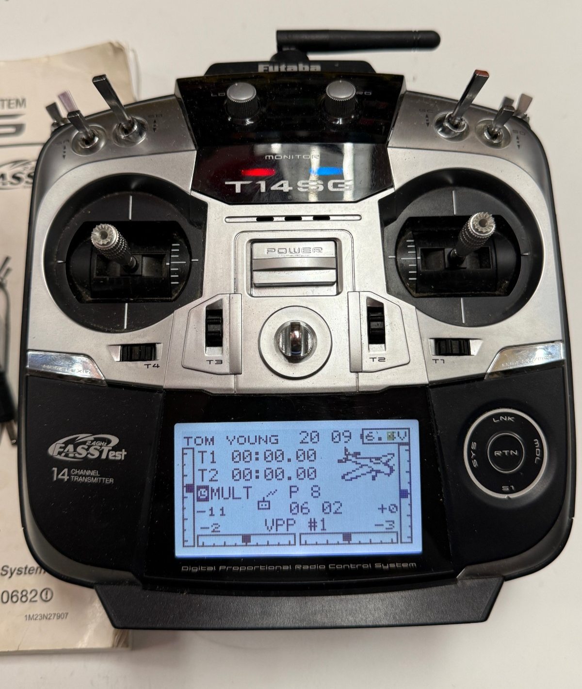 Excellent Futaba 14SG RC Remote Control Model Airplane 2.4ghz Transmitter