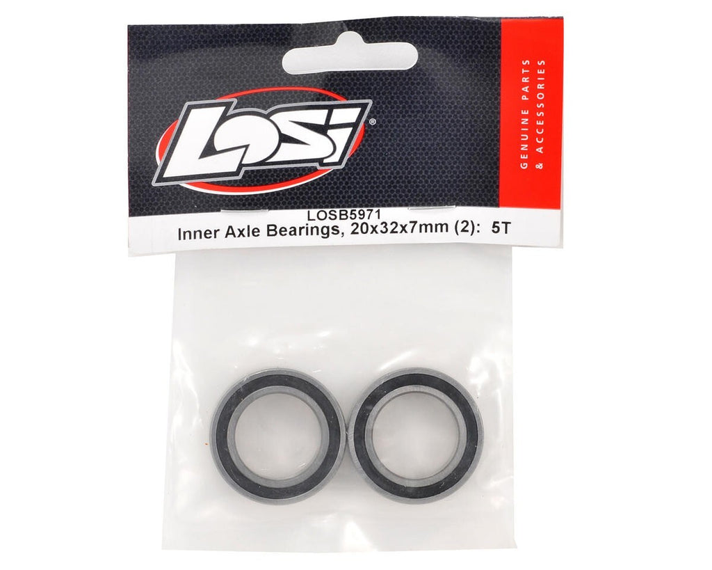 Losi LOSB5971 20x32x7mm Inner Axle Bearing Set (2) Five-T Axial Jeep Honcho