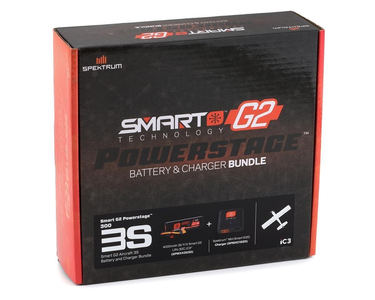 SPMXPSA300 Spektrum RC Smart G2 Powerstage Air Bundle w/ 3S Smart LiPo Battery