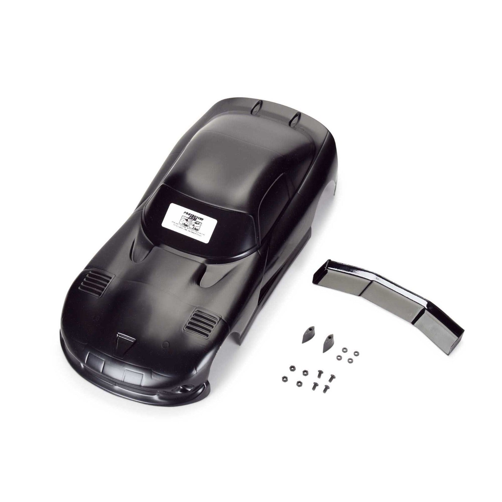 ProLine Racing Pre-Cut 2002 Dodge Viper GTS Black for Losi NASCAR PRO368414