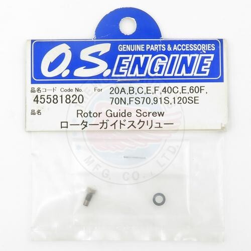 OS Engines 45581820 Rotor Guide Screw F90-300 OSMG8492 120SE FS70 FS91 60F 40C