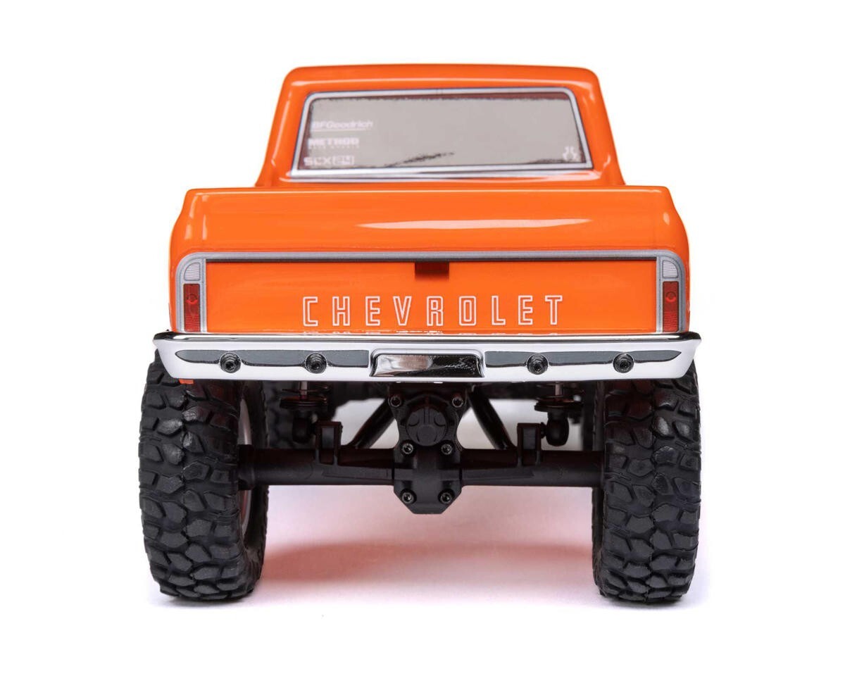 Axial SCX24 1967 Chevrolet C10 1/24 4WD RTR Scale Mini Crawler Orange w/ 2.4GHz