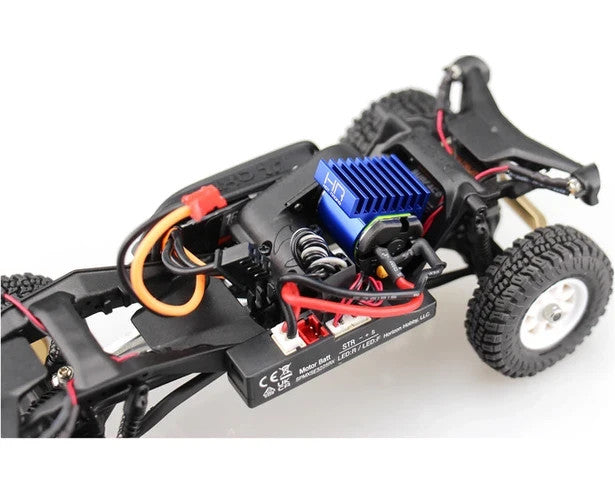 SXTY030H06 - Blue 9 Fin 030 Motor heat sink Scx 24 30