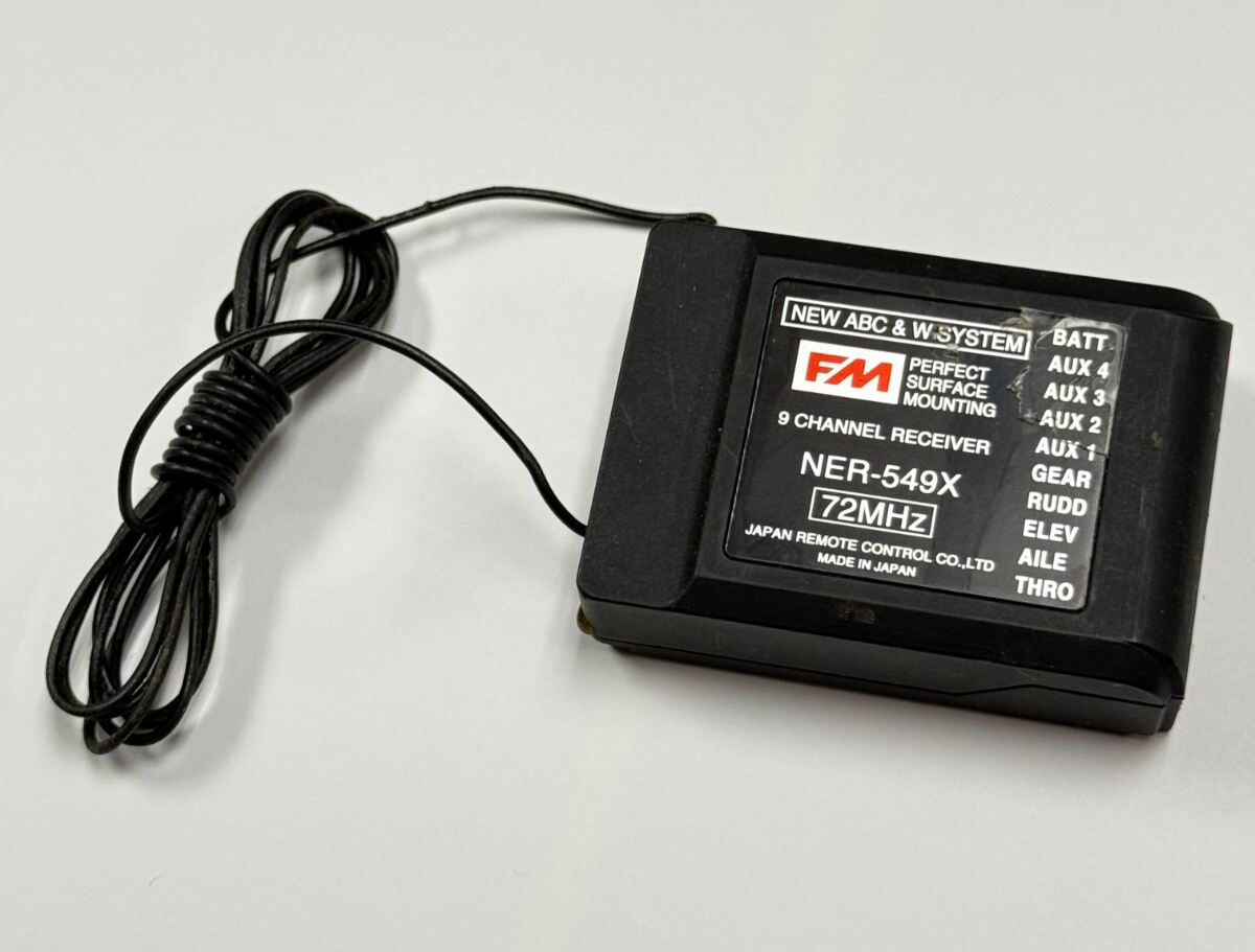JR NER549X NER-549X 549 72mhz FM RC Remote Control Airplane Receiver