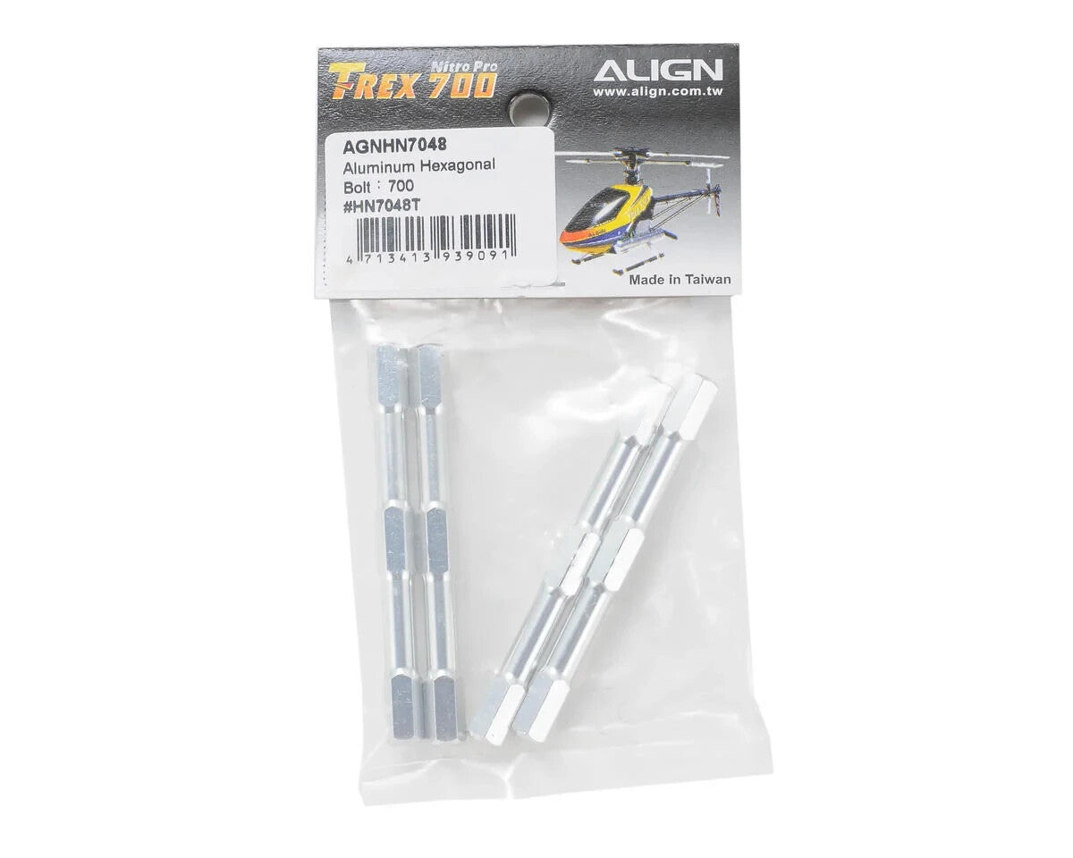 New Align 700 Size HN7048T 7048T 7048 N7048T Aluminum Hexagonal Bolt : Nitro Pro