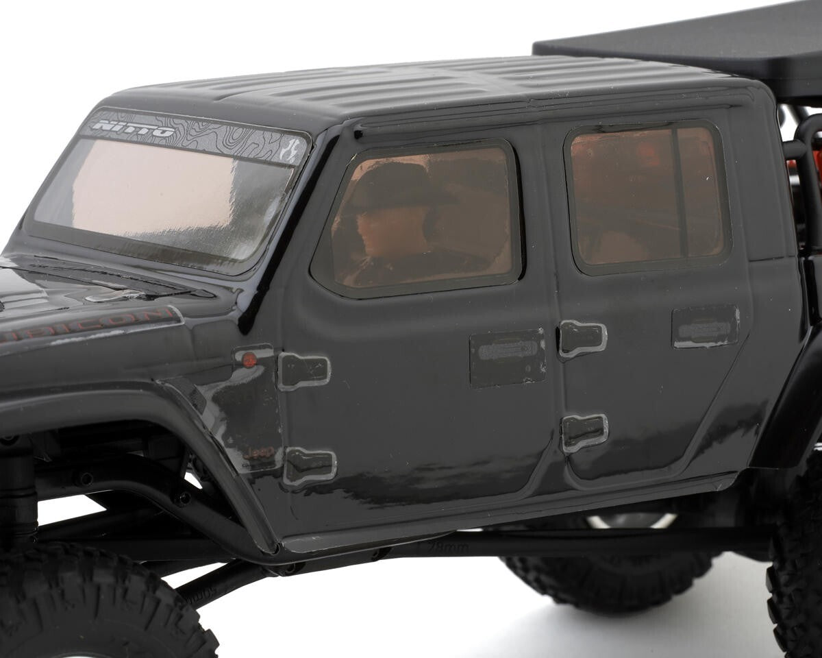 Axial SCX24 Jeep JT Gladiator 1/24 Scale 4WD RTR Ready To Run Crawler Black