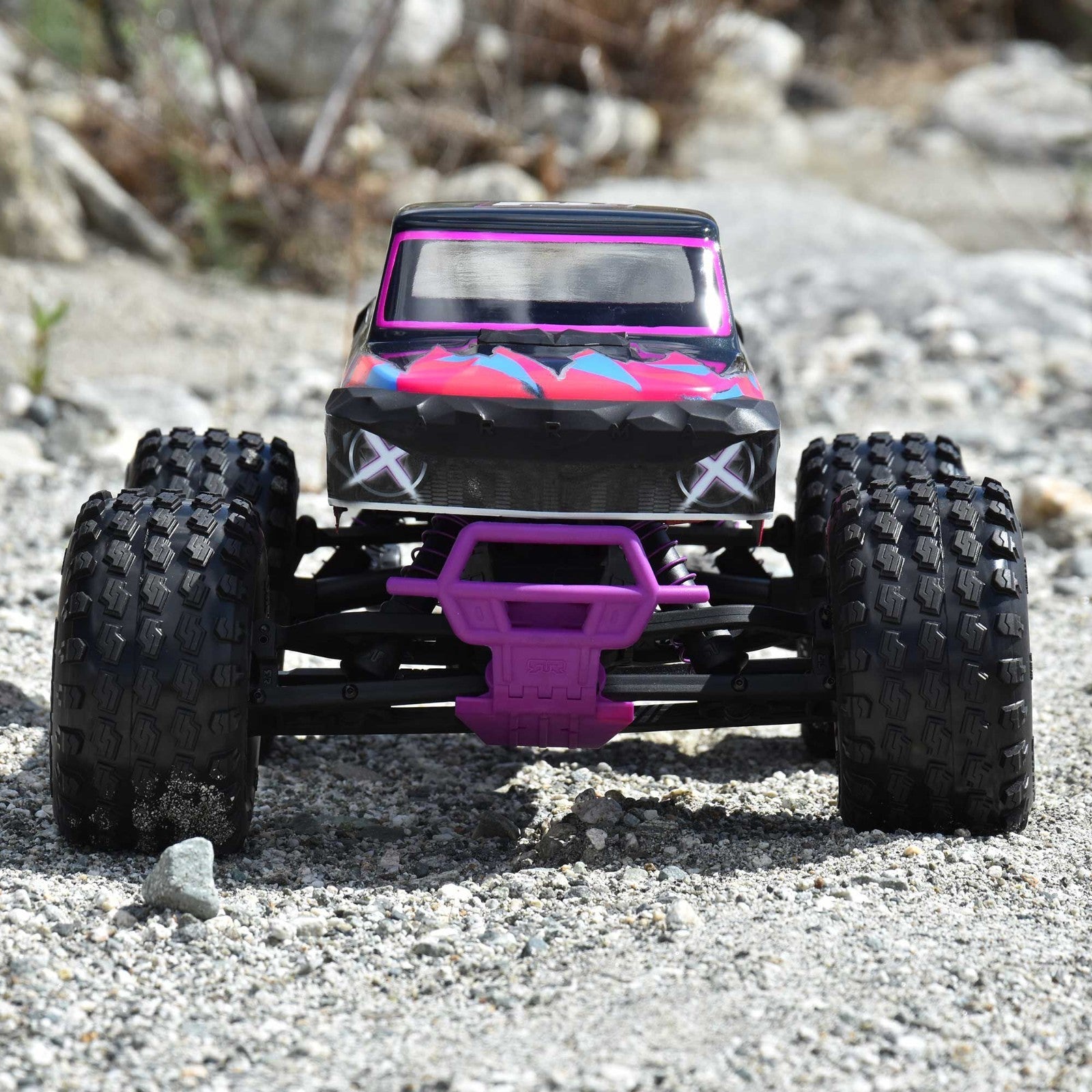 ProLine Dirt Hawg 2.0 F/R 2.6" MT Tires Stock Wheel For ARRMA QUAKE PRO1033910