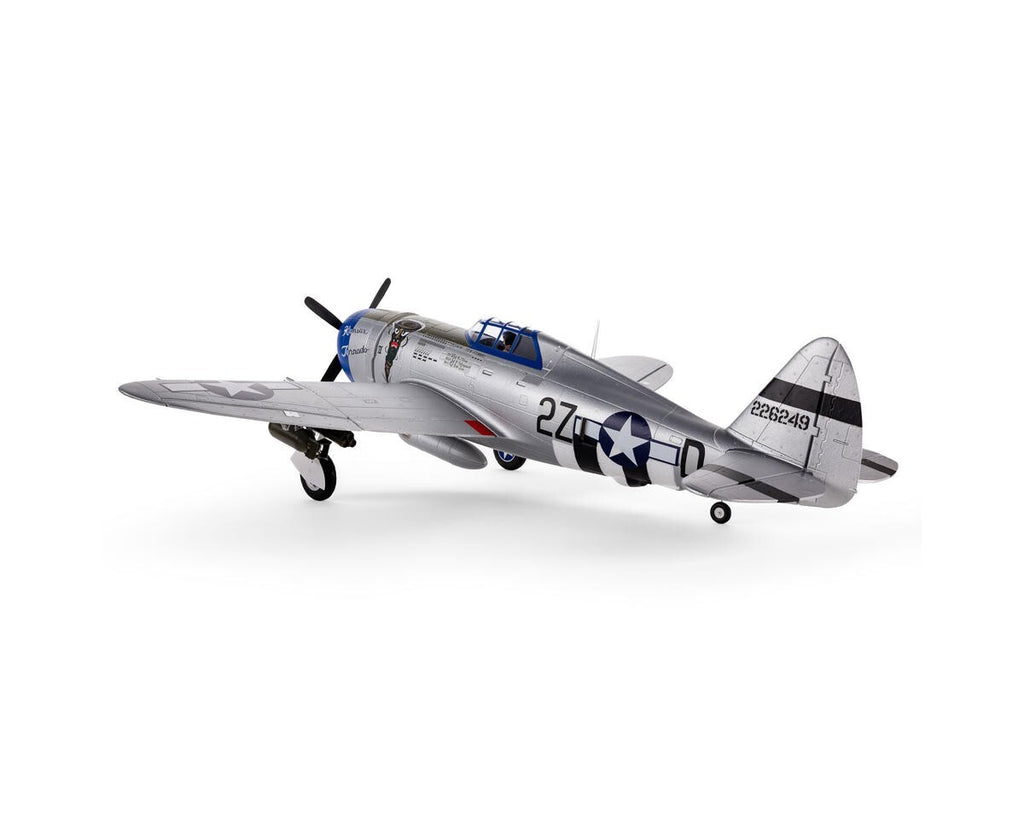 E-flite EFlite P47 P-47 Razorback BNF Basic Electric RC Airplane AS3X & SAFE