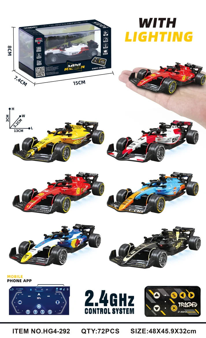 1:64 R/C Racing Car With APP control HG4-292 Navy