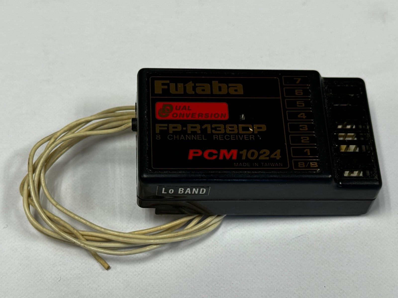 Really Nice Futaba R138DP 138DP 72mhz PCM RC Remote Control Airplane Receiver RX