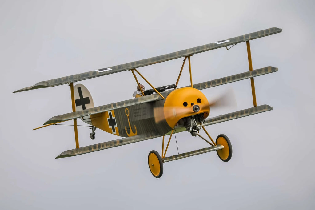Balsa USA 1/4 Scale Fokker DR-1 DR1 Remote Control Balsa Wood Airplane Kit #421