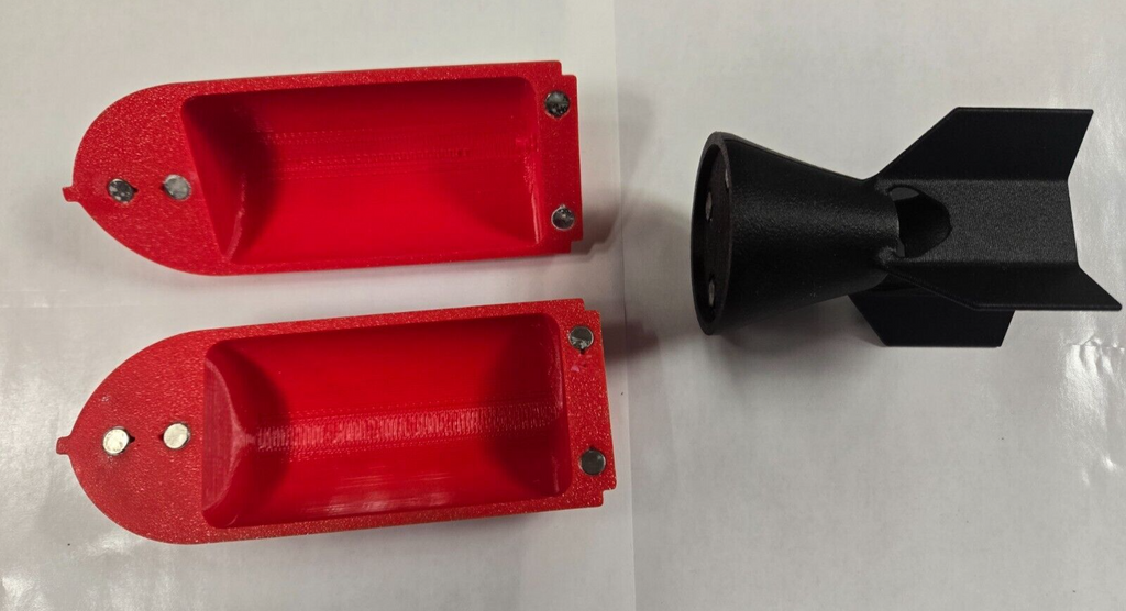 Fake Bomb / Ordinance For RC Airplane : For use with E-Flite Bomb Drop EFLA405