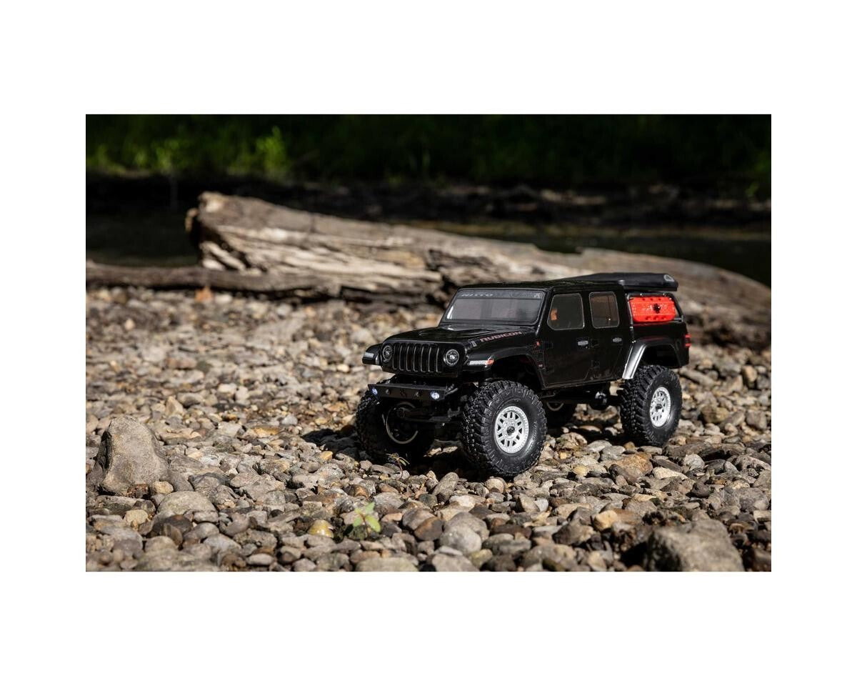 Axial SCX24 Jeep JT Gladiator 1/24 Scale 4WD RTR Ready To Run Crawler Black