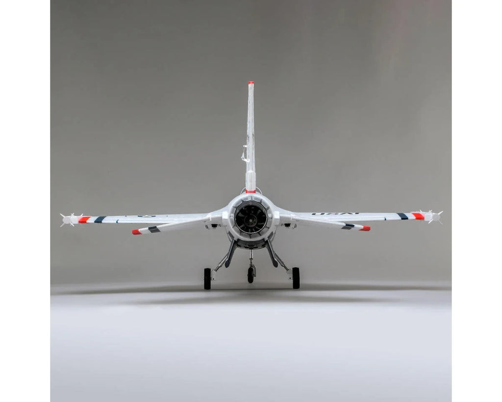 E-flite EFlite F-16 F16 70mm Thunderbirds EDF BNF Basic Jet Airplane AS3X & SAFE