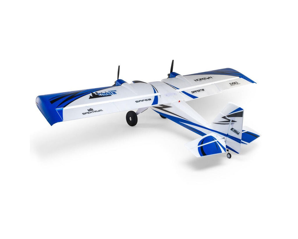 E-flite EFlite Twin Timber 1.6m PNP Plug in Play Electric Airplane EFL23875