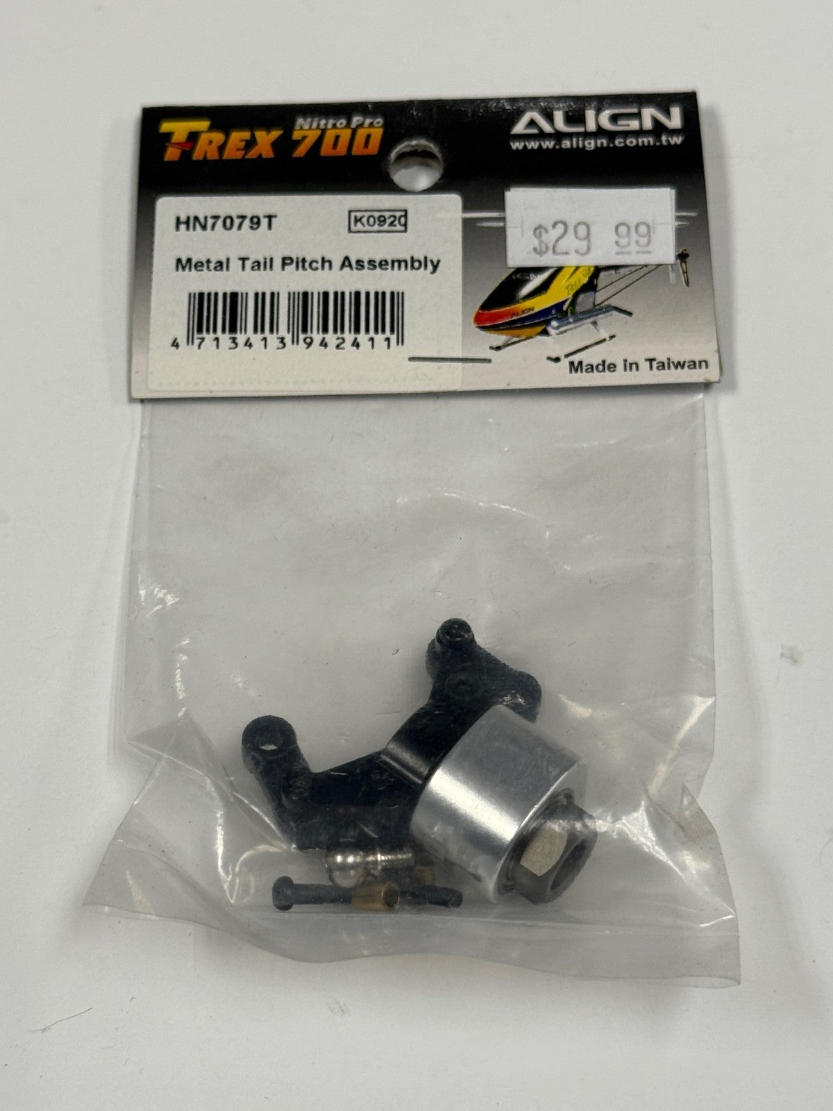 New Align 700 Size HN7079T HN7079 7079 Metal Tail Pitch Assembly : Nitro