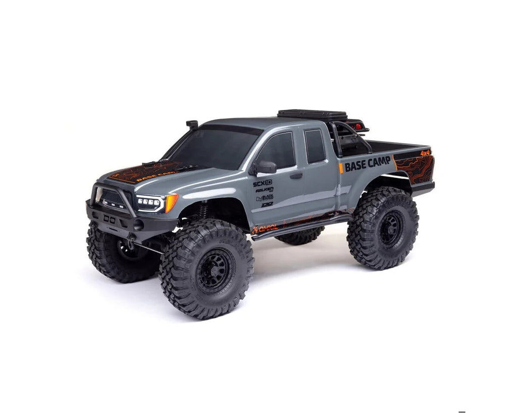 Axial SCX10 III Base Camp RTR Ready To Run Trail Truck Grey w/ SLT3 2.4GHz Radio