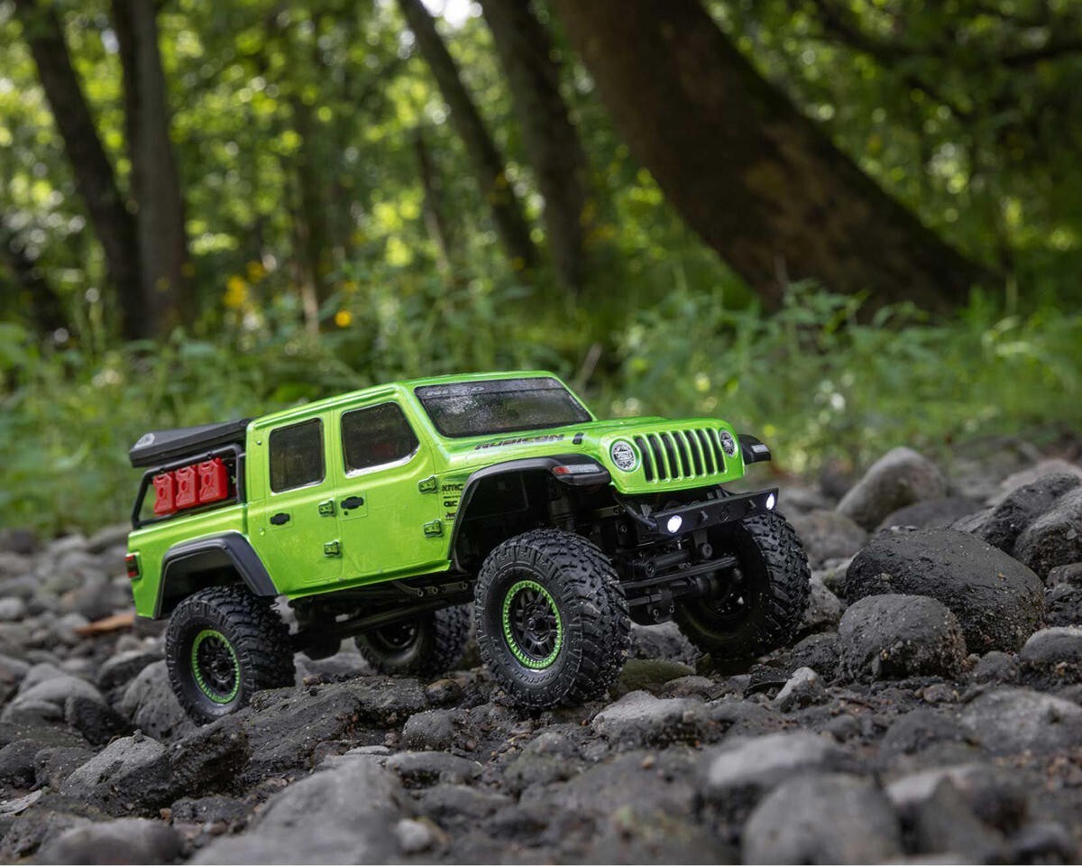 Axial SCX24 Jeep JT Gladiator 1/24 Scale 4WD RTR Ready To Run Crawler Green