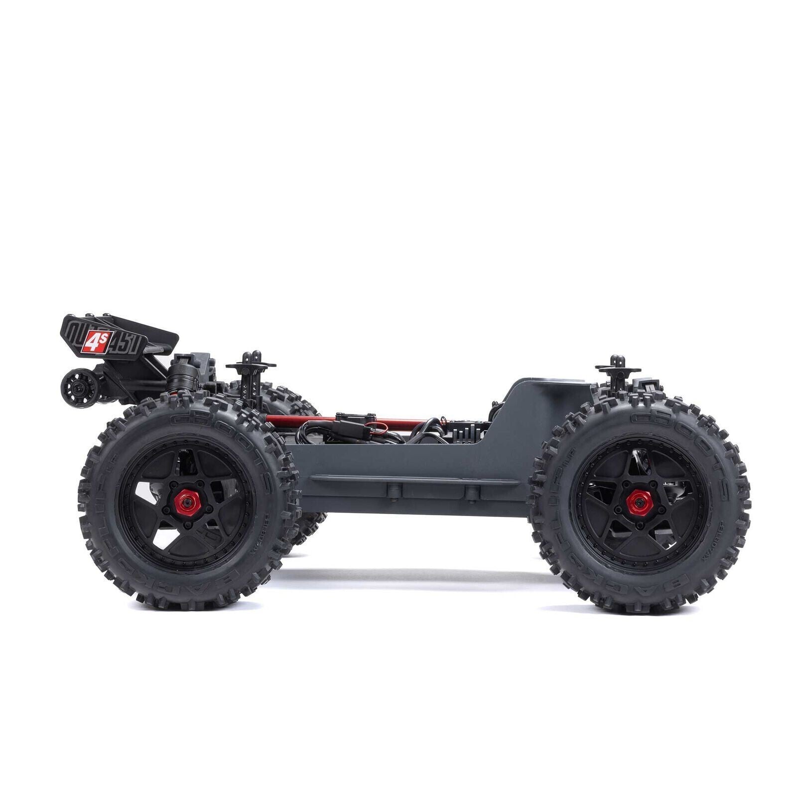 Arrma Outcast 4S V2 BLX Brushless RTR 1/10 Scale Stunt Truck Grey ARA4410V2T3
