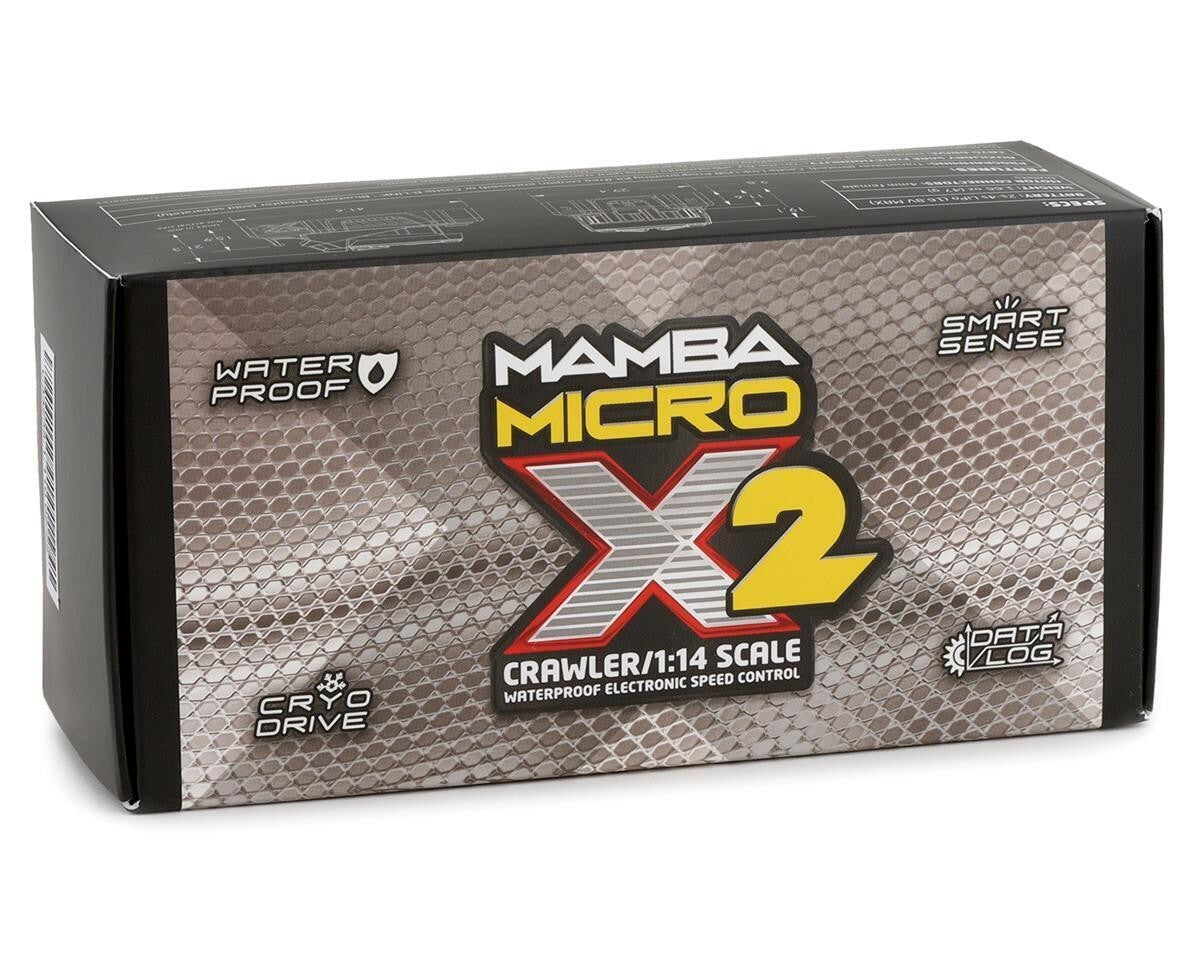 Castle Creations Mamba Micro X2 Waterproof 1/18th Brushless ESC Speed Control