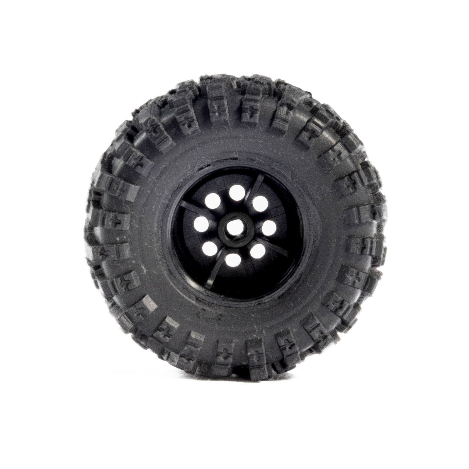 PRO1025110 1/30 Baja Pro X Front/Rear Mounted Chrome Beast Tires (4) Axial SCX30