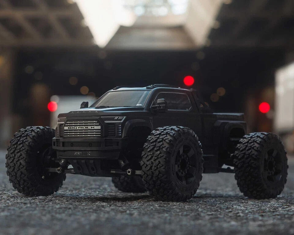 Arrma Big Rock 4X4 V4 223S DSC 1/10 RTR Brushless 4WD Monster Truck (Black)