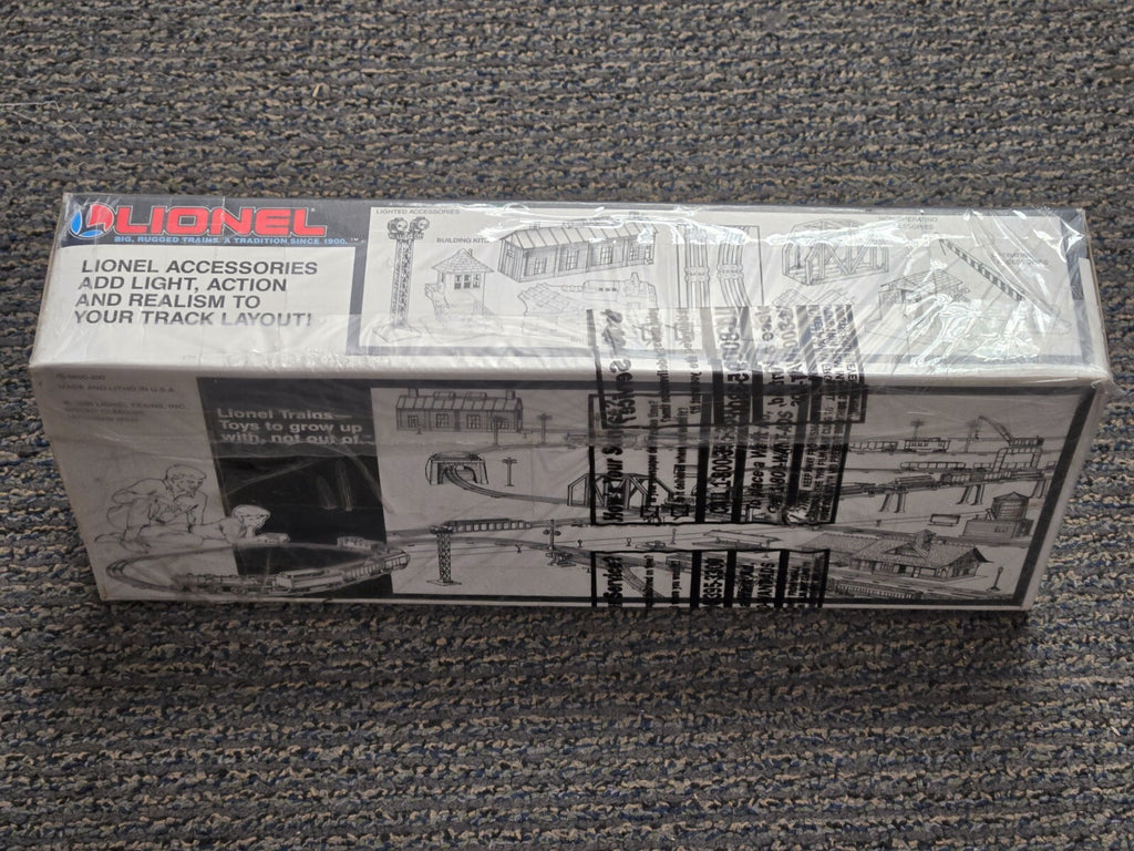 O Gauge Lionel #6-16332 Depressed Flat Car w/ Transformer (11A) Sealed